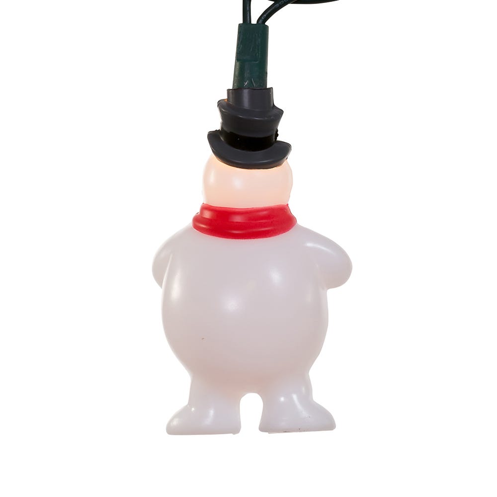Kurt Adler 10-Light Frosty the Snowman Light Set